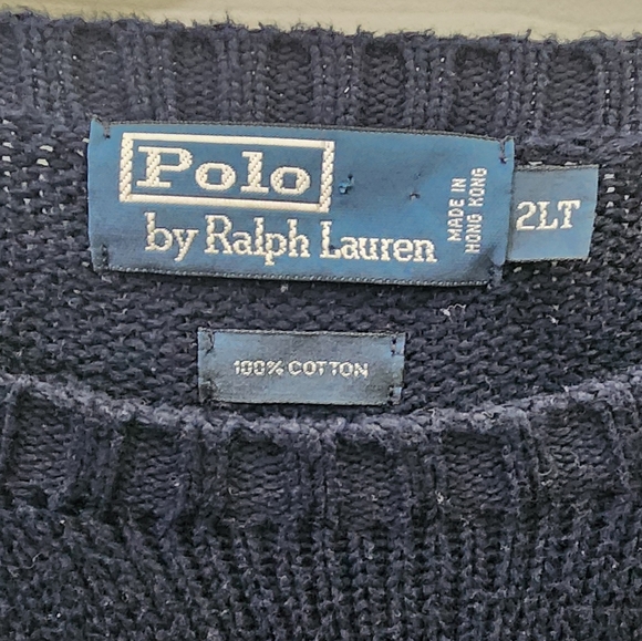 Mens Polo Sweater - Picture 3 of 4